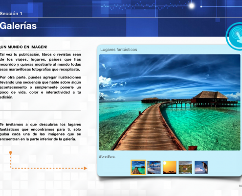 Publicaciones Multi-Touch