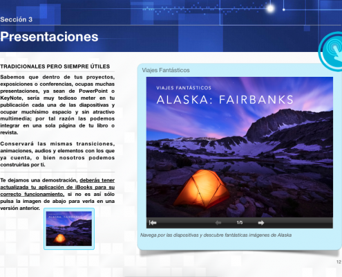 Publicaciones Multi-Touch