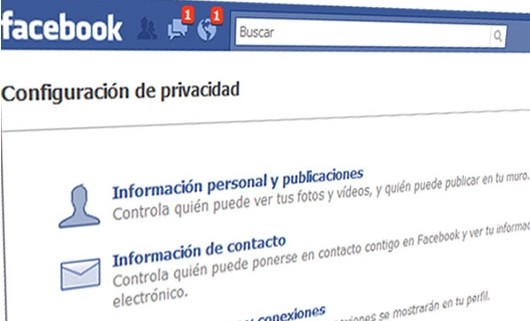 ¡Configuración en Facebook!